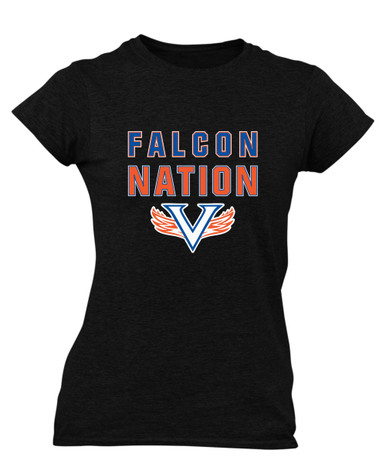 Volunteer Falcons V Wings Nation #2 Women's Premium SS T-Shirt