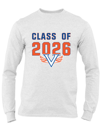 Volunteer Falcons V Wings Class of 2026 Men's LS T-Shirt
