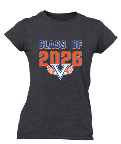 Volunteer Falcons V Wings Class of 2026 Women's Premium SS T-Shirt