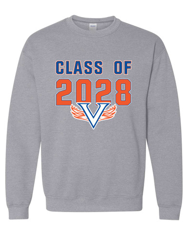 Volunteer Falcons V Wings Class of 2028 Men's Sweatshirt