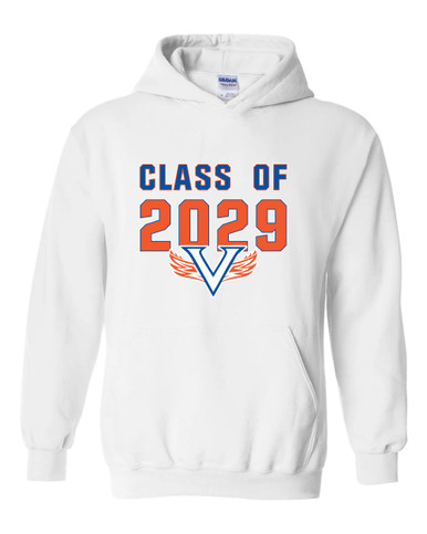 Volunteer Falcons V Wings Class of 2029 Men's Hoodie