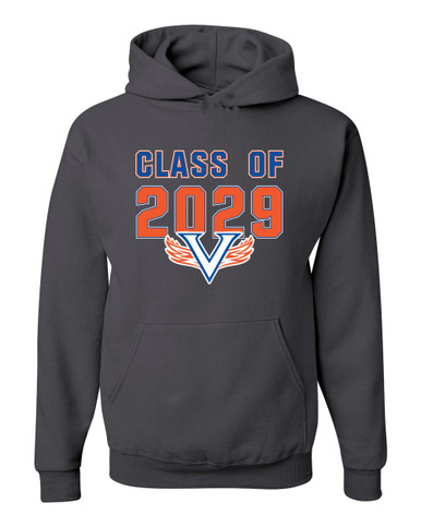 Volunteer Falcons V Wings Class of 2029 Men's Premium Hoodie
