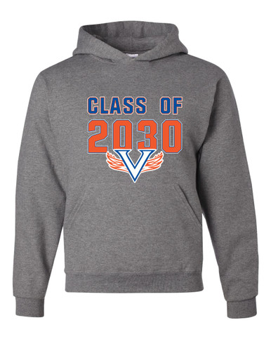 Volunteer Falcons V Wings Class of 2030 Men's Premium Hoodie