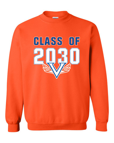 Volunteer Falcons V Wings Class of 2030 Men's Sweatshirt