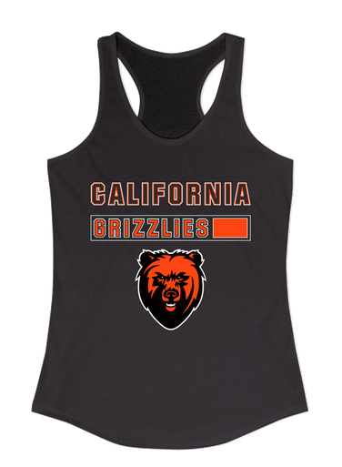 California Grizzlies Mascot #7 Women's Tank Top