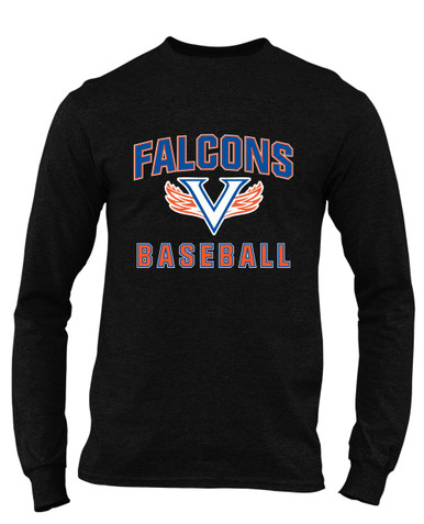 Volunteer Falcons V Wings Baseball #1 Men's Premium LS T-Shirt