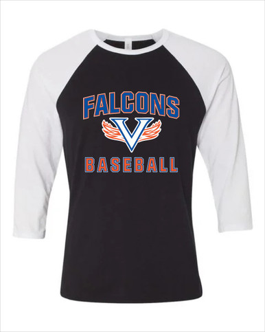 Volunteer Falcons V Wings Baseball #1 Men's Baseball T-Shirt