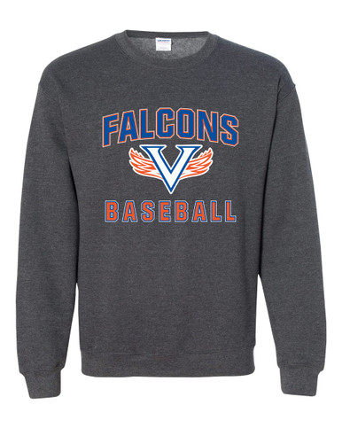 Volunteer Falcons V Wings Baseball #1 Men's Sweatshirt