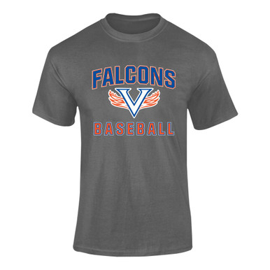 Volunteer Falcons V Wings Baseball #1 Men's SS T-Shirt