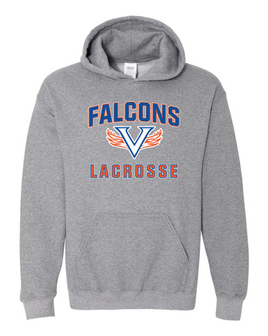 Volunteer Falcons V Wings Lacrosse Men's Hoodie