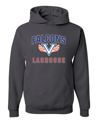 Volunteer Falcons V Wings Lacrosse Men's Premium Hoodie