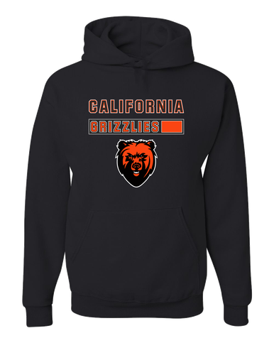 California Grizzlies Mascot #7 Men's Premium Hoodie