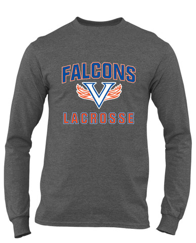 Volunteer Falcons V Wings Lacrosse Men's LS T-Shirt