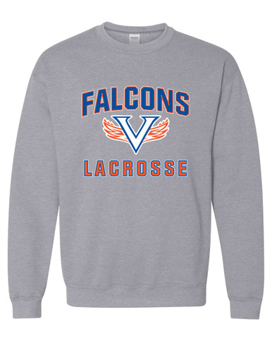 Volunteer Falcons V Wings Lacrosse Men's Sweatshirt