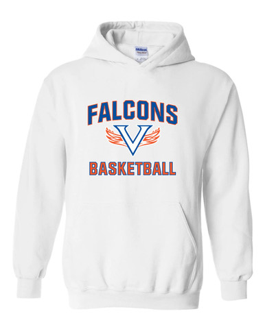 Volunteer Falcons V Wings Basketball #1 Men's Hoodie