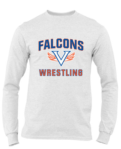 Volunteer Falcons V Wings Wrestling Men's Premium LS T-Shirt