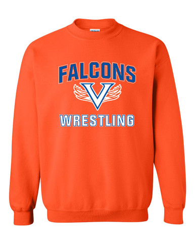 Volunteer Falcons V Wings Wrestling Men's Sweatshirt
