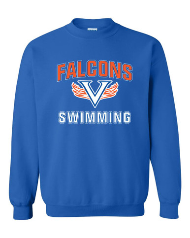 Volunteer Falcons V Wings Swimming Men's Sweatshirt