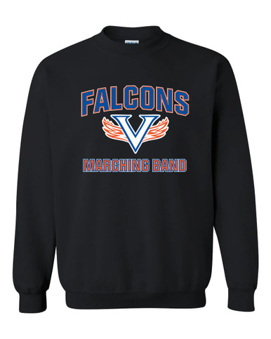 Volunteer Falcons V Wings Marching Band Men's Sweatshirt