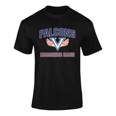 Volunteer Falcons V Wings Marching Band Men's Premium SS T-Shirt