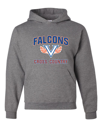Volunteer Falcons V Wings Cross Country Men's Premium Hoodie