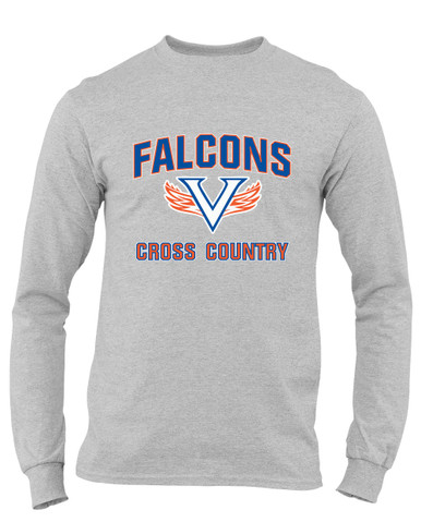Volunteer Falcons V Wings Cross Country Men's Premium LS T-Shirt