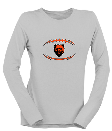 California Grizzlies Football #3 Women's LS T-Shirt