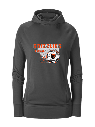 California Grizzlies Soccer #2 Women's Hoodie