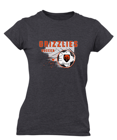 California Grizzlies Soccer #2 Women's Premium SS T-Shirt