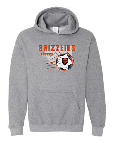 California Grizzlies Soccer #2 Men's Hoodie
