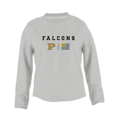 Peddie Falcons Team Colors Flag Women's Sweatshirt