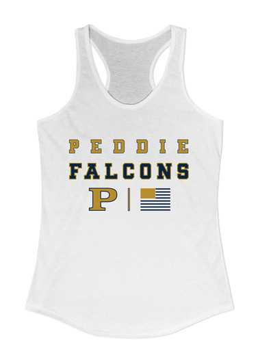 Peddie Falcons Spirit Flag Women's Tank Top
