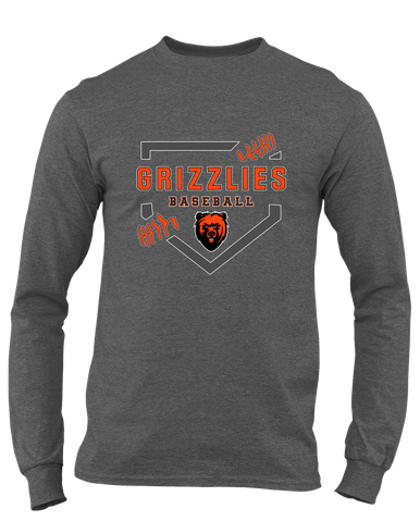 California Grizzlies Baseball #2 Men's Premium LS T-Shirt