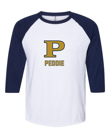Peddie Falcons Mascot #2 Men's Baseball T-Shirt