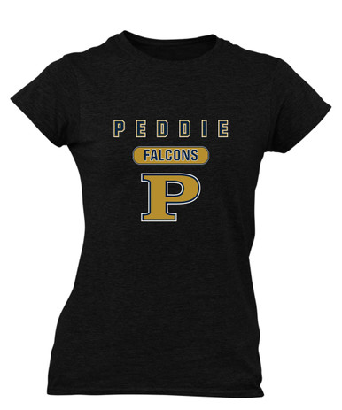 Peddie Falcons Mascot #3 Women's SS T-Shirt