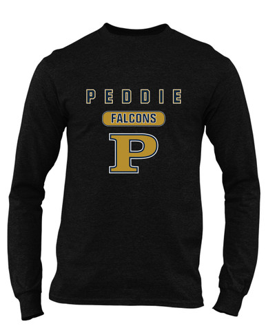 Peddie Falcons Mascot #3 Men's Premium LS T-Shirt