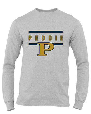Peddie Falcons Mascot #4 Men's Premium LS T-Shirt