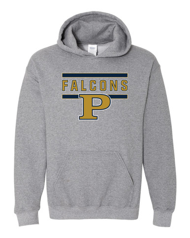 Peddie Falcons Mascot #5 Men's Hoodie