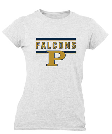 Peddie Falcons Mascot #5 Women's Premium SS T-Shirt