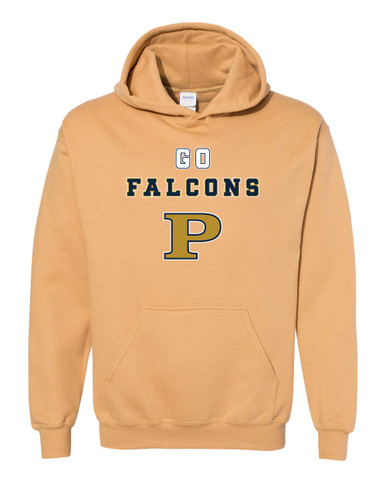 Peddie Falcons Go Team Men's Hoodie