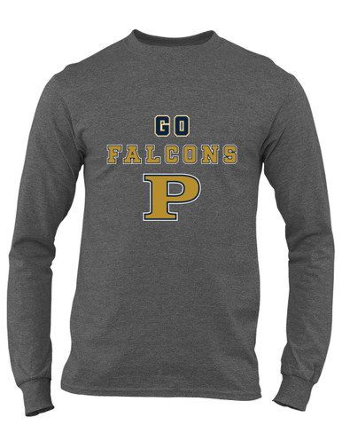 Peddie Falcons Go Team Men's Premium LS T-Shirt