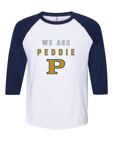 Peddie Falcons We Are Women's Baseball T-Shirt