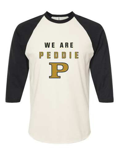 Peddie Falcons We Are Men's Baseball T-Shirt