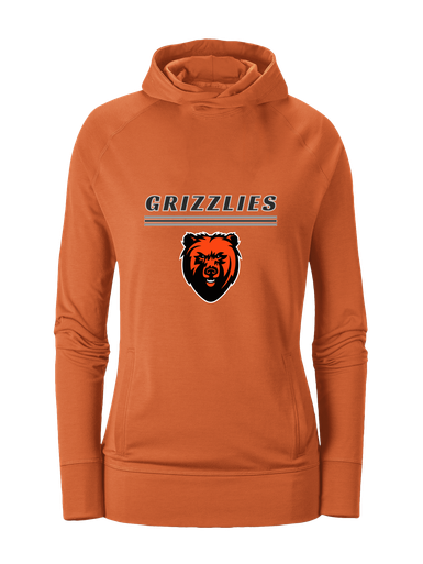 California Grizzlies Mascot #8 Women's Hoodie