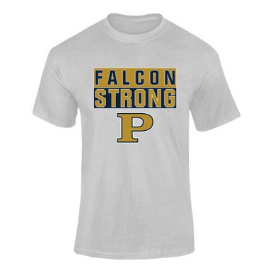 Peddie Falcons Strong #1 Men's SS T-Shirt