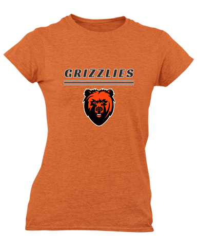 California Grizzlies Mascot #8 Women's Premium SS T-Shirt