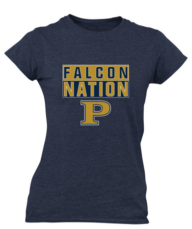 Peddie Falcons Nation #1 Women's SS T-Shirt
