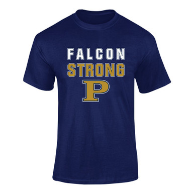 Peddie Falcons Strong #2 Men's SS T-Shirt