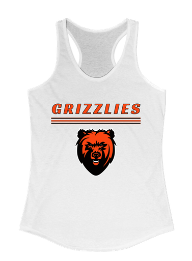 California Grizzlies Mascot #8 Women's Tank Top