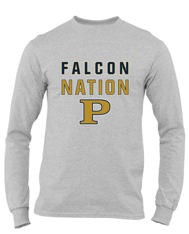 Peddie Falcons Nation #2 Men's Premium LS T-Shirt